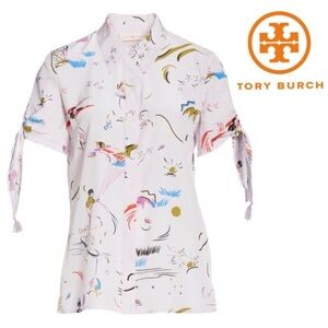 Tory Burch Women’s Multicolor Printed Shirt